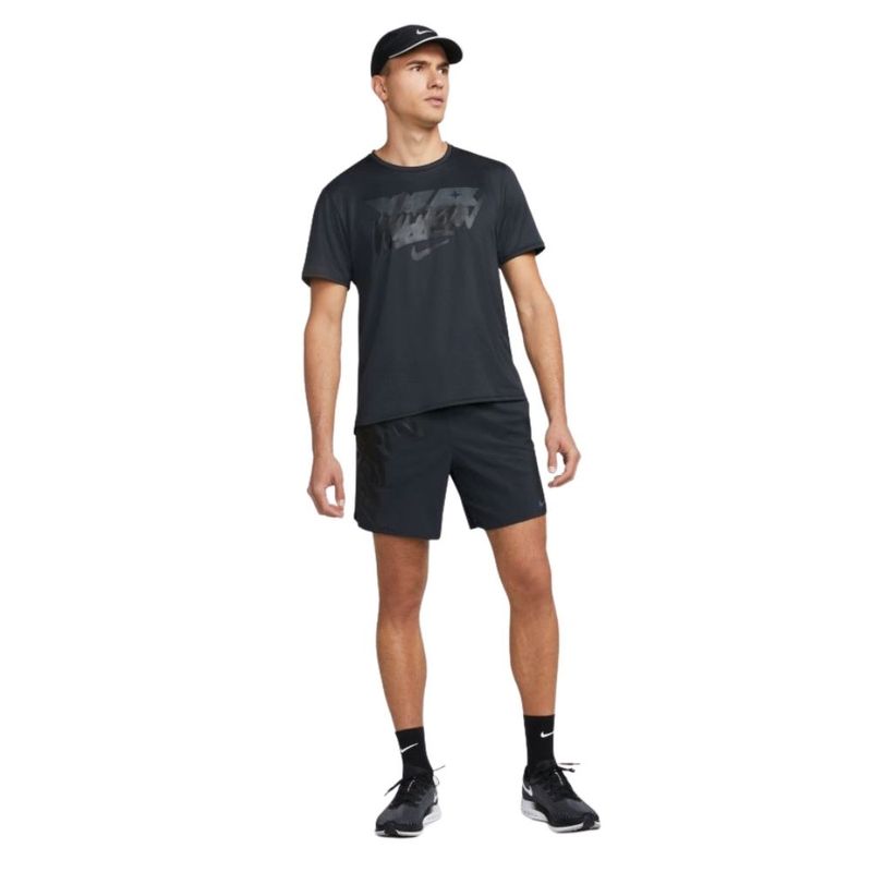 Camiseta Under Armour Seamless Grid Masculina - Preta - Bayard