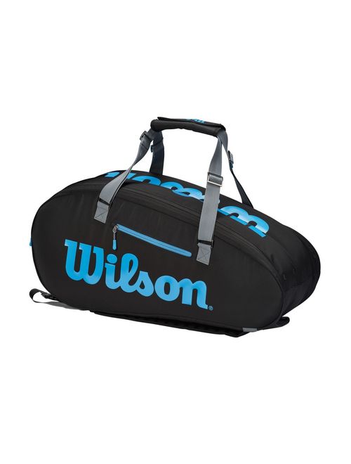 Raqueteira Wilson Esp Ultra X9 Unissex - Preta/Azul