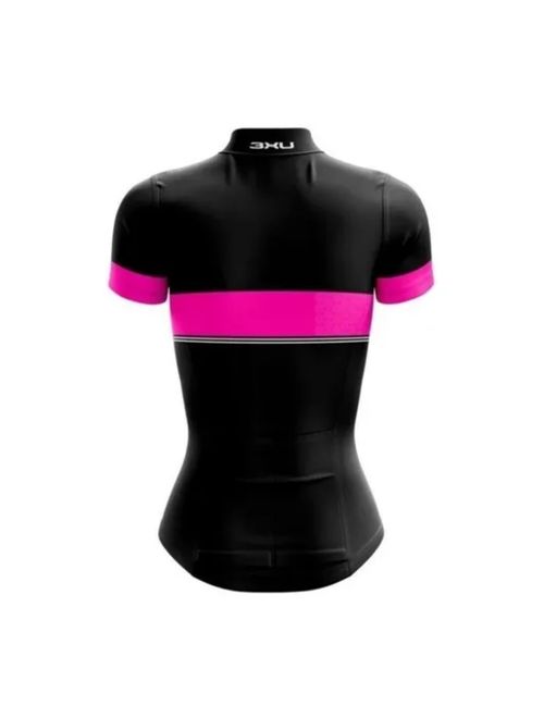 Camisa Refactor 3Xu Panamera Feminina - Preta/Rosa