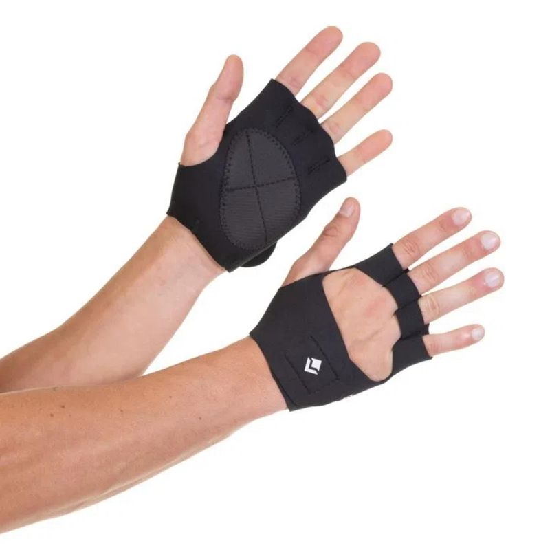 Luva De Musculação M Vollo Unissex - Preta