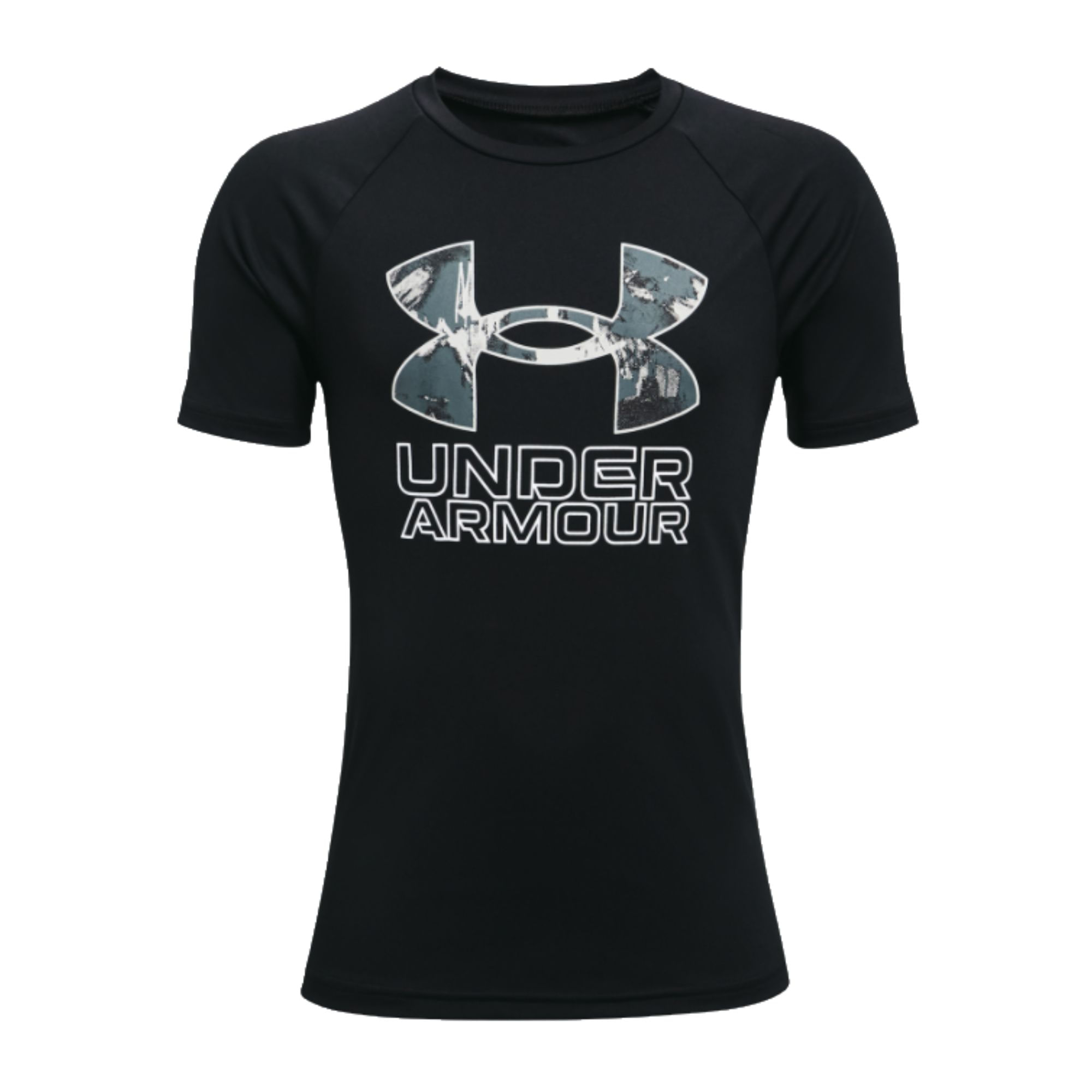 Camiseta Under Armour Tech 2.0 SS Infantil - Azul - Bayard Esportes