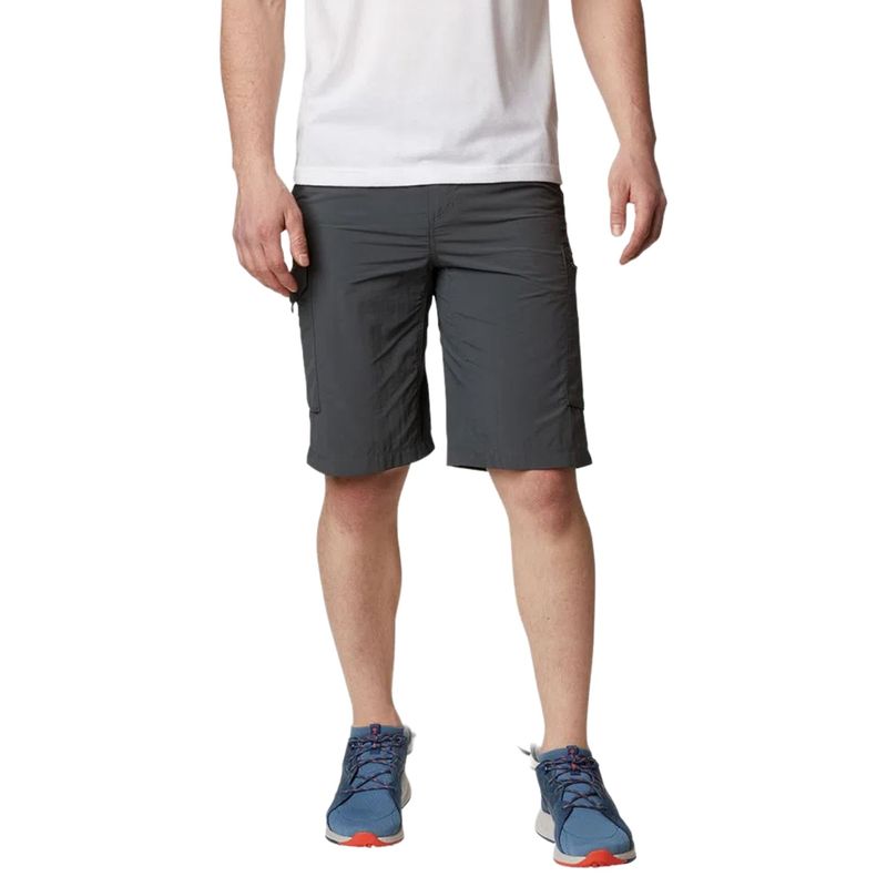Bermuda-Cargo-Columbia-Silver-Ridge-Masculina---Cinza