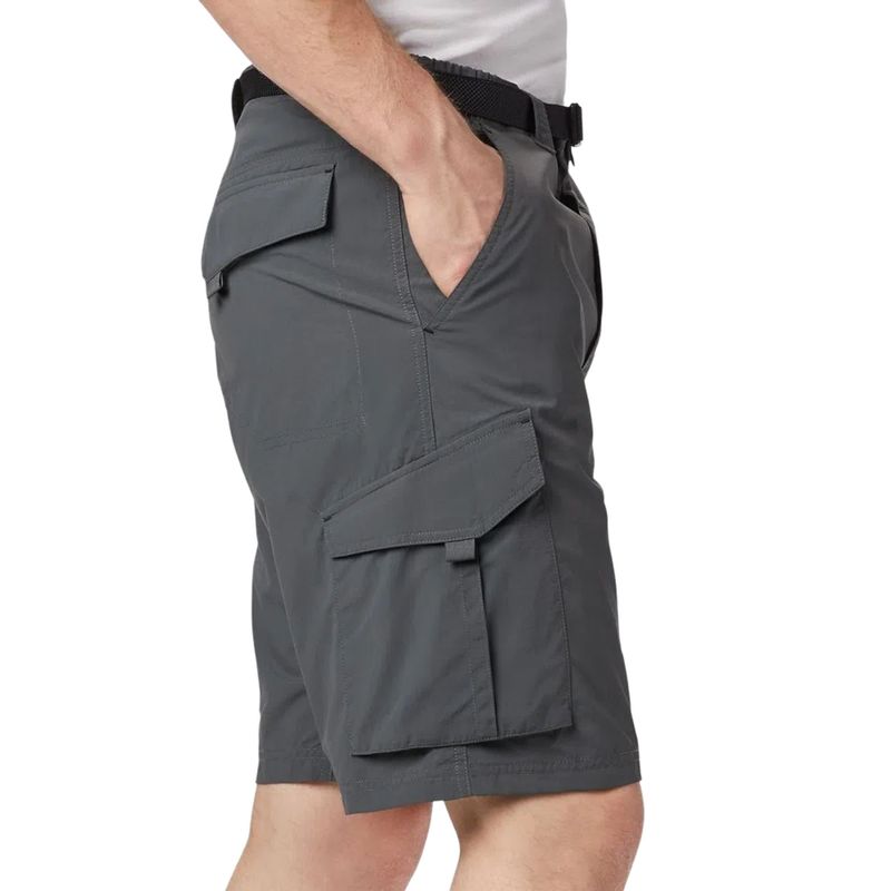 Bermuda-Cargo-Columbia-Silver-Ridge-Masculina---Cinza