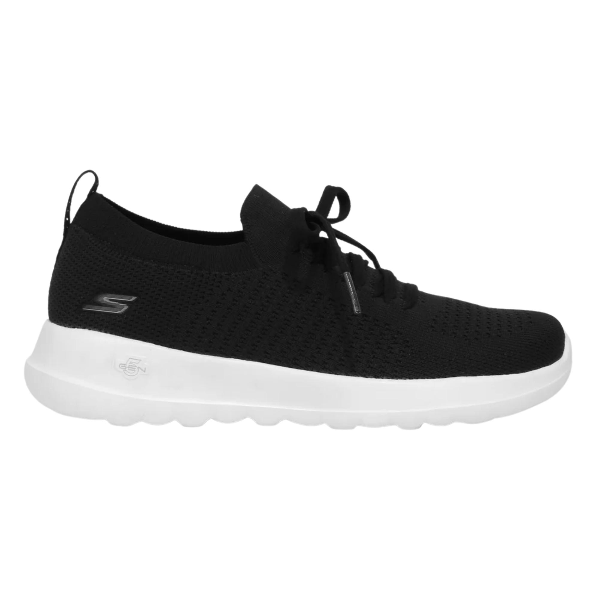 Tênis Skechers Go Walk Joy Fresh View Feminino - Preto/Branco