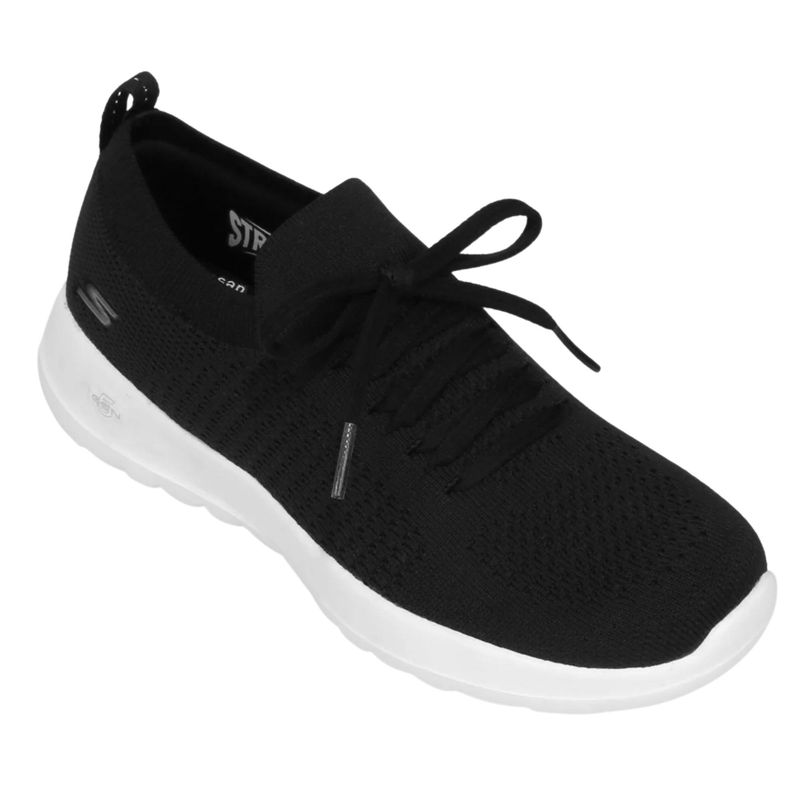 Tenis-Skechers-Go-Walk-Joy-Fresh-View-Feminino---Preto-Branco