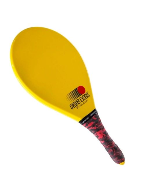 Raquete Frescobol Fast Ball Fast Ball Evolution Unissex - Amarela
