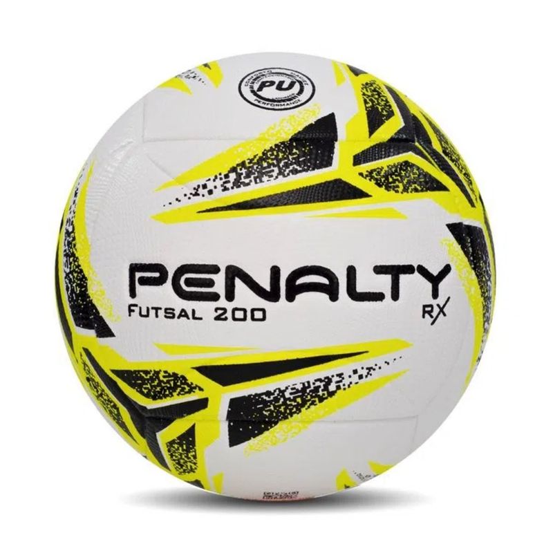 Bola-Penalty-Futsal-Rx-200-XXIII-Unissex---Branca-Amarela