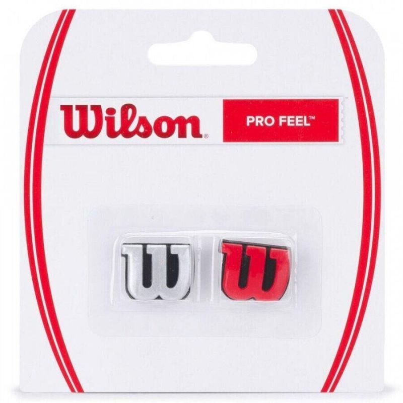 Antivibrador-Wilson-Pro-Feel-Unissex--Vermelho-Preto