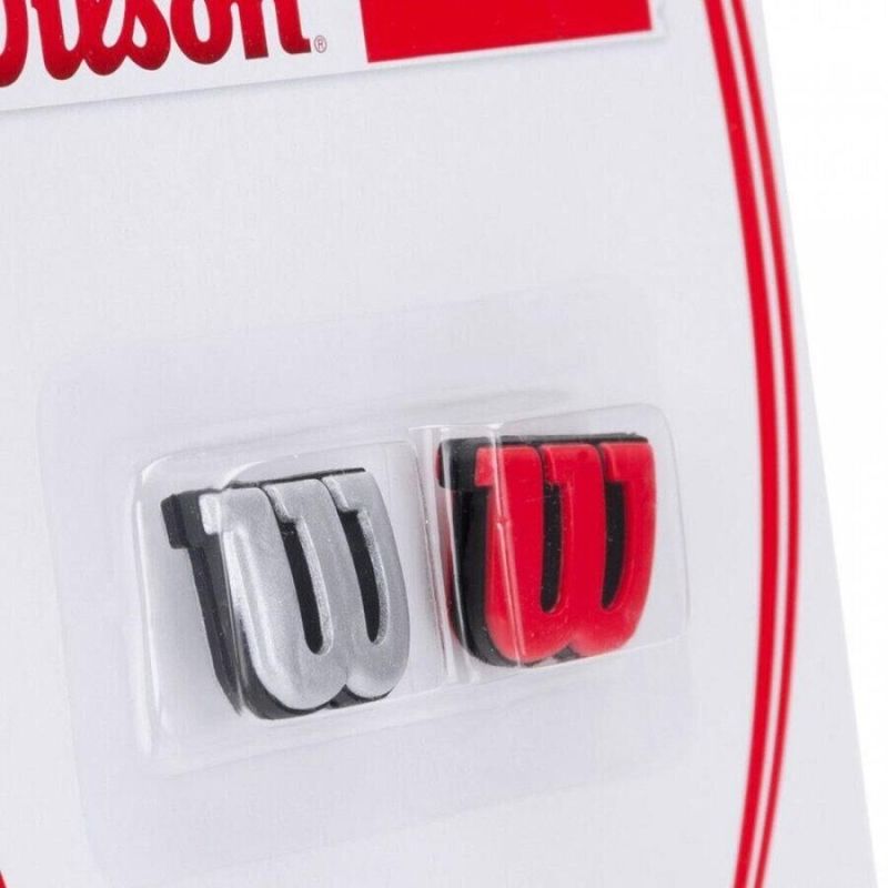Antivibrador-Wilson-Pro-Feel-Unissex--Vermelho-Preto