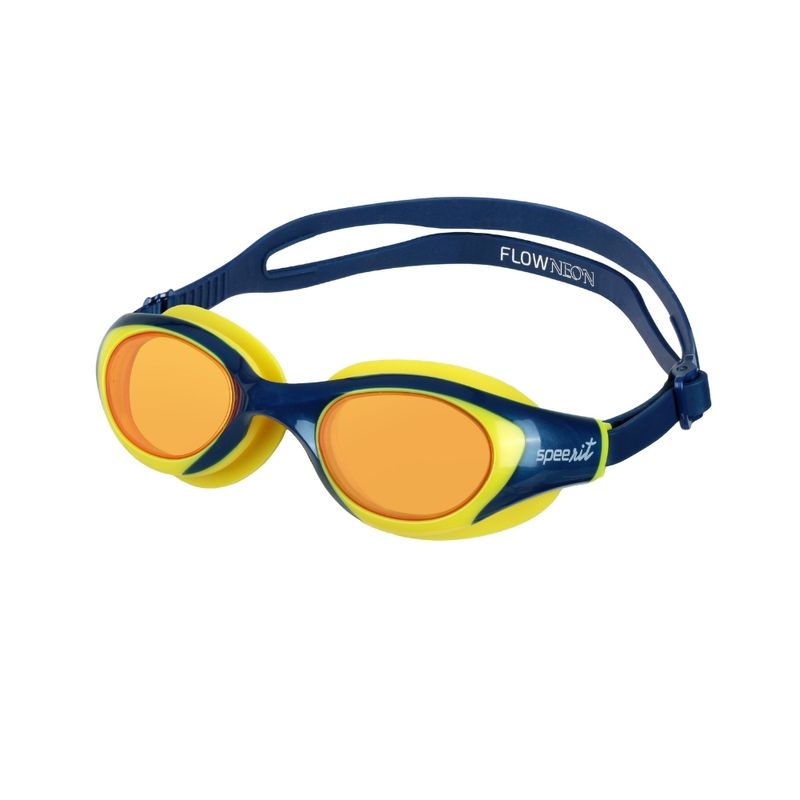 Oculos-Speedo-Swim-Neon-Unissex---Azul-Marinho-Laranja