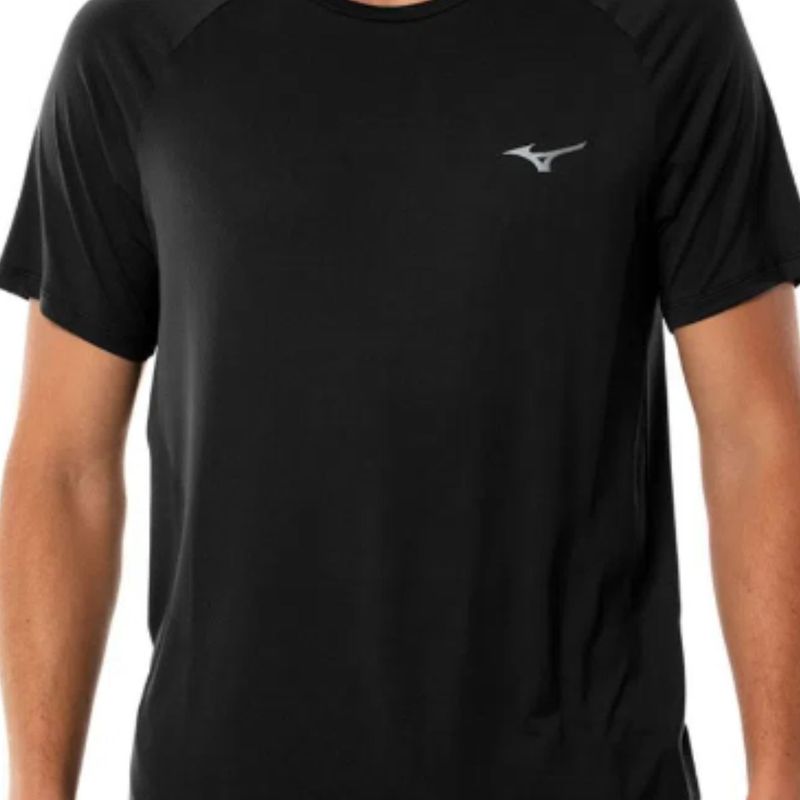 Camiseta Mizuno Pro Uv Fc Masculina - Preta