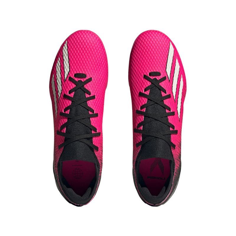 Chuteira Futsal Adidas X Speedportal.3 Masculina - Rosa/Preta