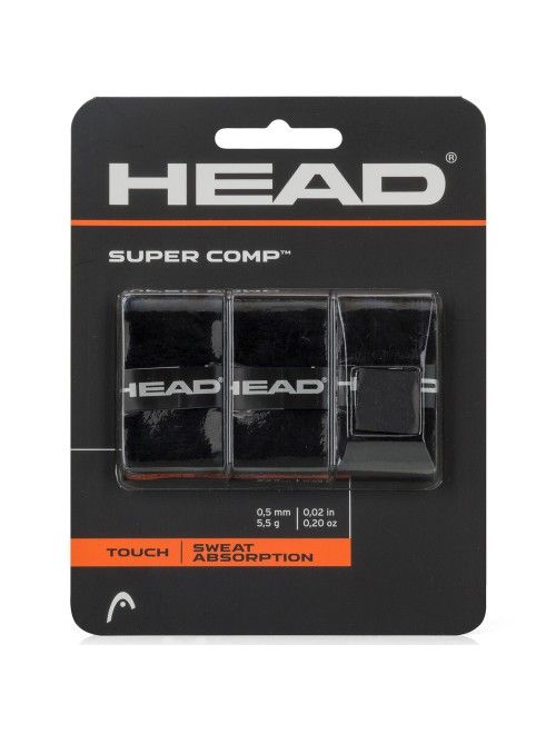 Overgrip Head Super Comp Unissex - Preto
