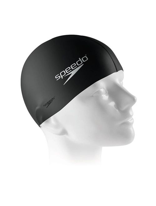 Touca De Natação Speedo Silicone Lisa Unissex - Preta