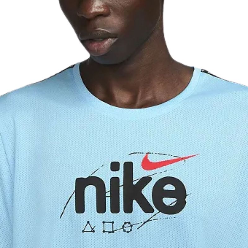 Camiseta nike azul online claro