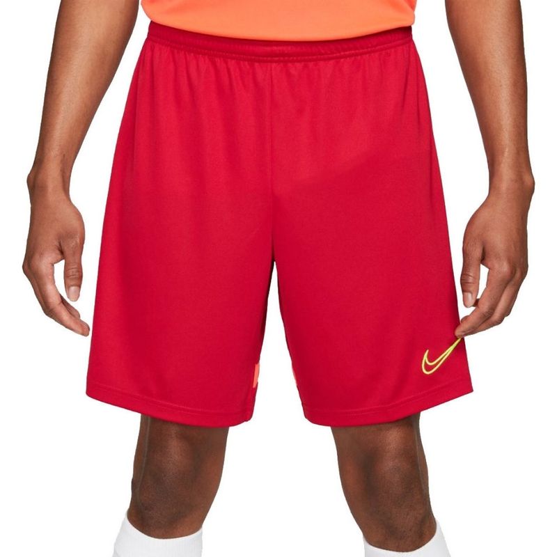 Calção Nike Dri-Fit Academy Masculino - Vermelho/Laranja - Bayard Esportes