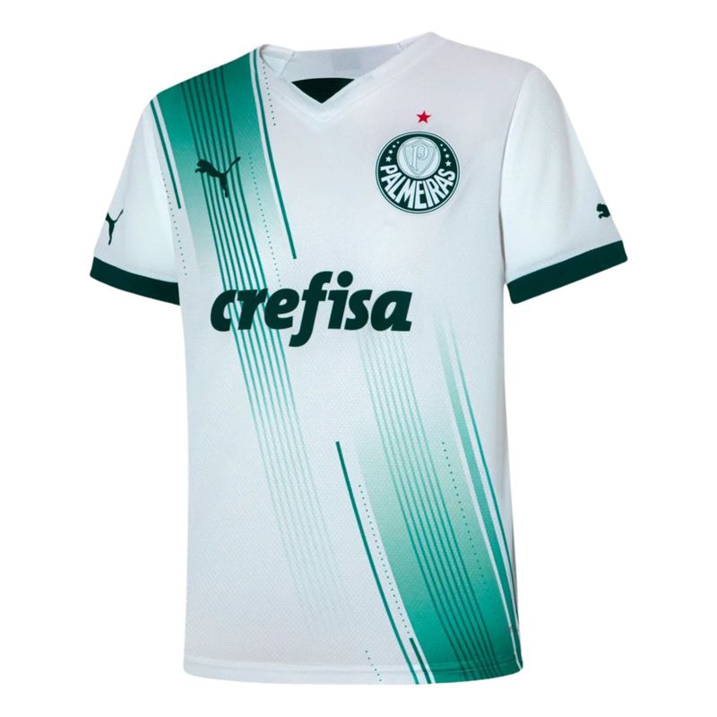 Camisa-Puma-Palmeiras-2023-Torcedor-Away-Infantil---Branco