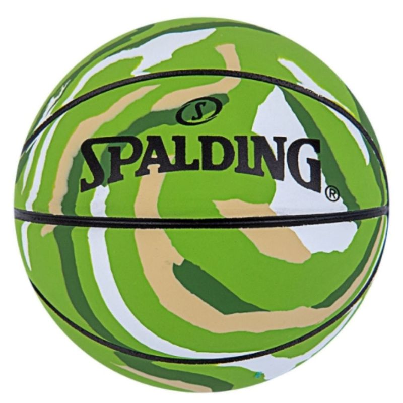 Mini-Bola-De-Basquete-Spalding-Spaldeen-Unissex---Verde