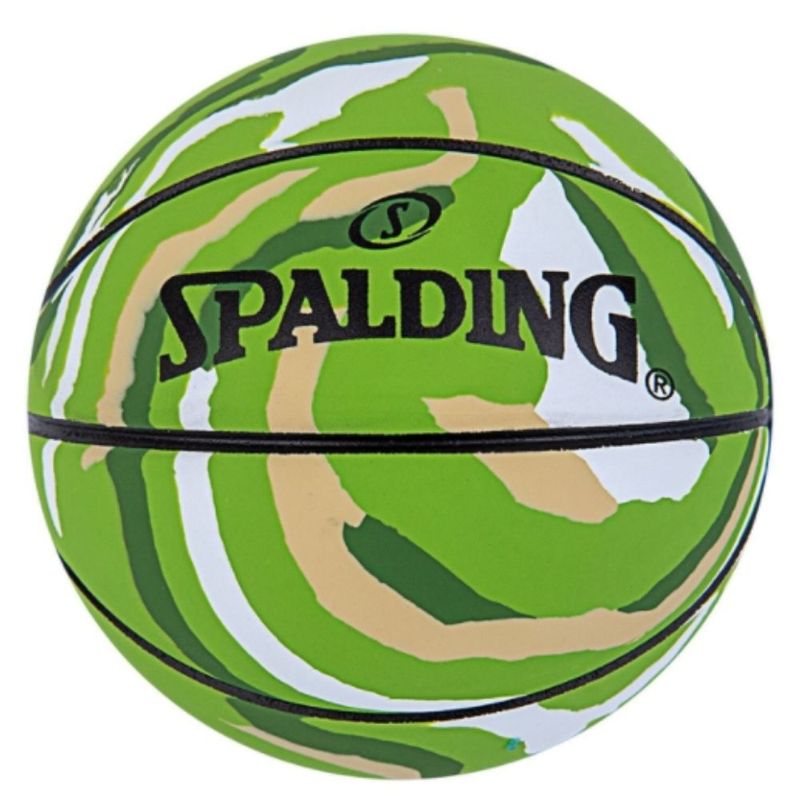 Mini Bola Basquete Spalding Spaldeen Unissex - Verde