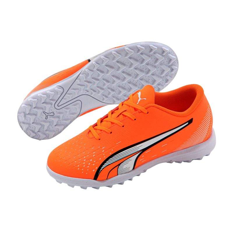 Chuteira Society Puma Ultra Play  Bdp Infantil - Laranja