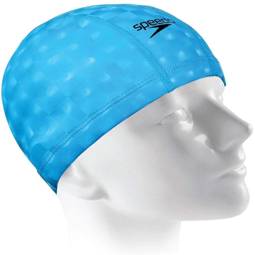 Touca De Natação Speedo Comfort Cap 3D Unissex - Azul
