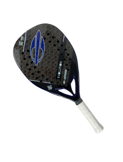 Raquete De Beach Tennis Mormaii Evolution Unissex - Preta/Azul