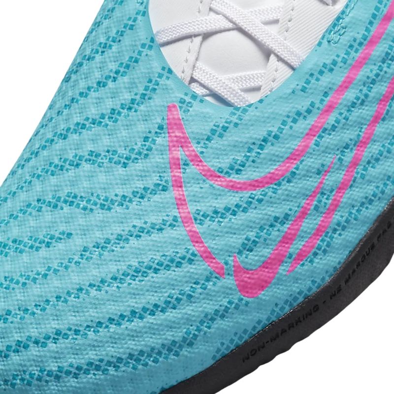 Chuteira Futsal Nike Phantom GX Academy IC Masculina - Azul/Rosa