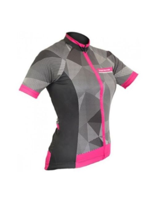 Camisa Refactor Murcielago Feminina - Cinza/Rosa