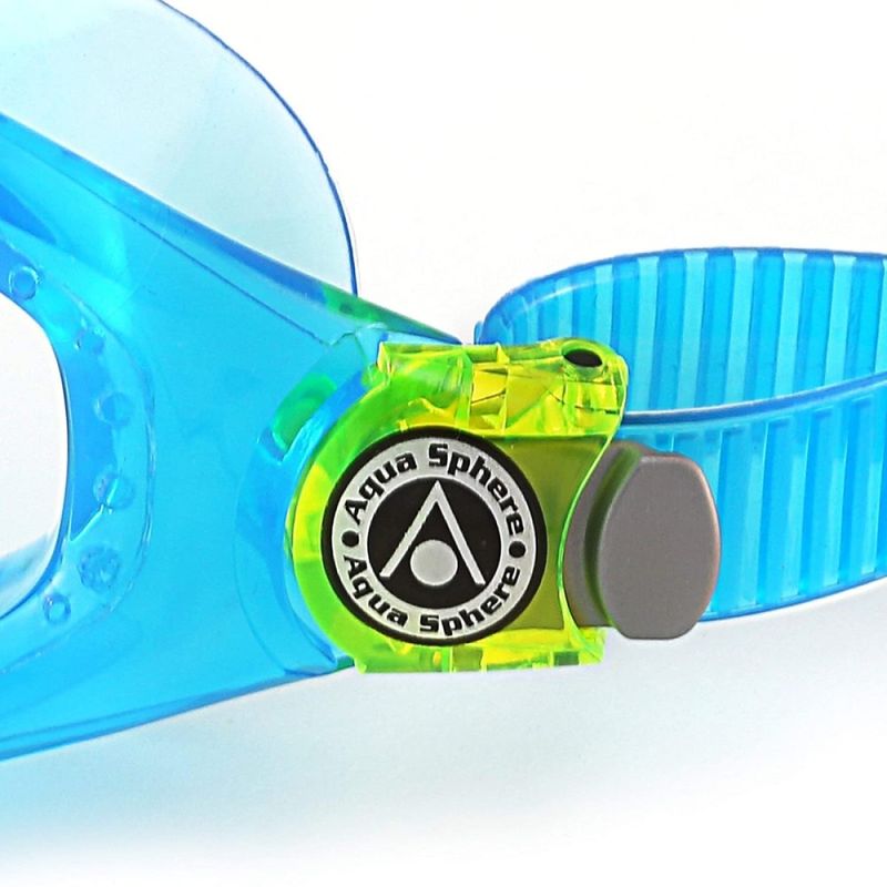 Máscara De Natação Aqua Sphere Seal 2 Infantil - Azul/Transparente