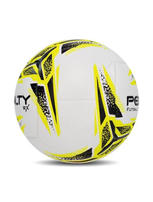 Bola Futsal Penalty Rx 100 Xxiii Unissex - Branca/Amarela