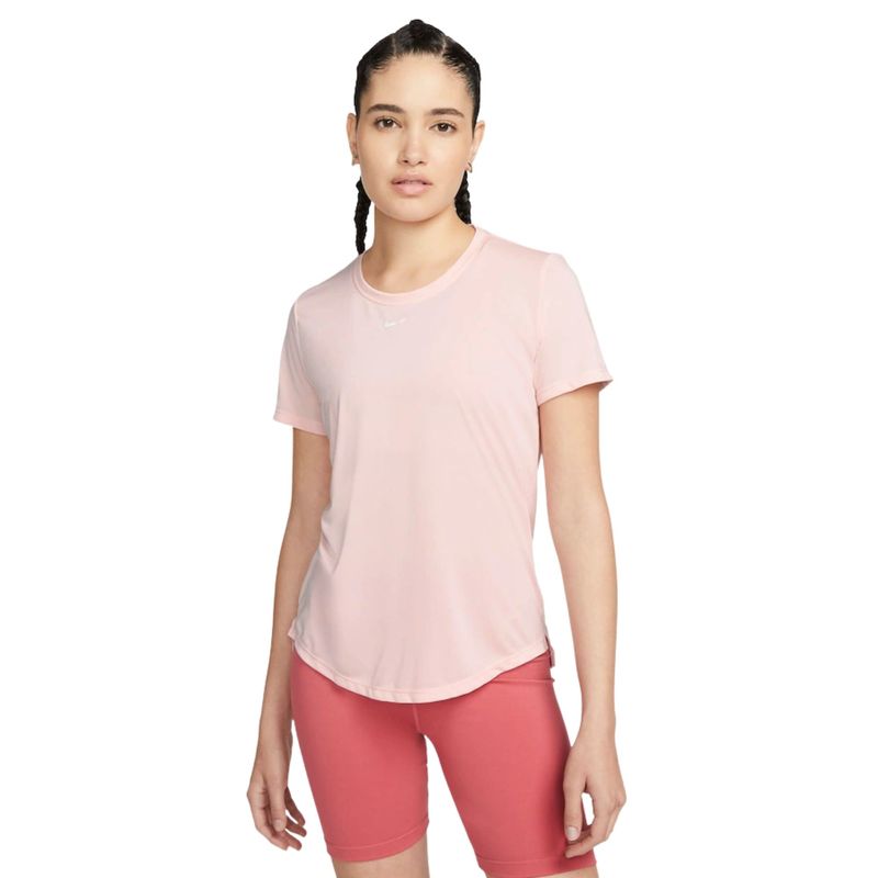 Camiseta Nike One Dri-FIT Slim - Feminina - Rosa - Titanes