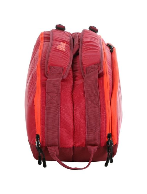 Raqueteira Wilson Esp Tour X6 Pack Bag Unissex - Vermelha/Laranja