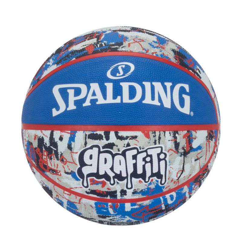 Bola-De-Basquete-Spalding-Graffiti-Unissex---Azul-Vermelha