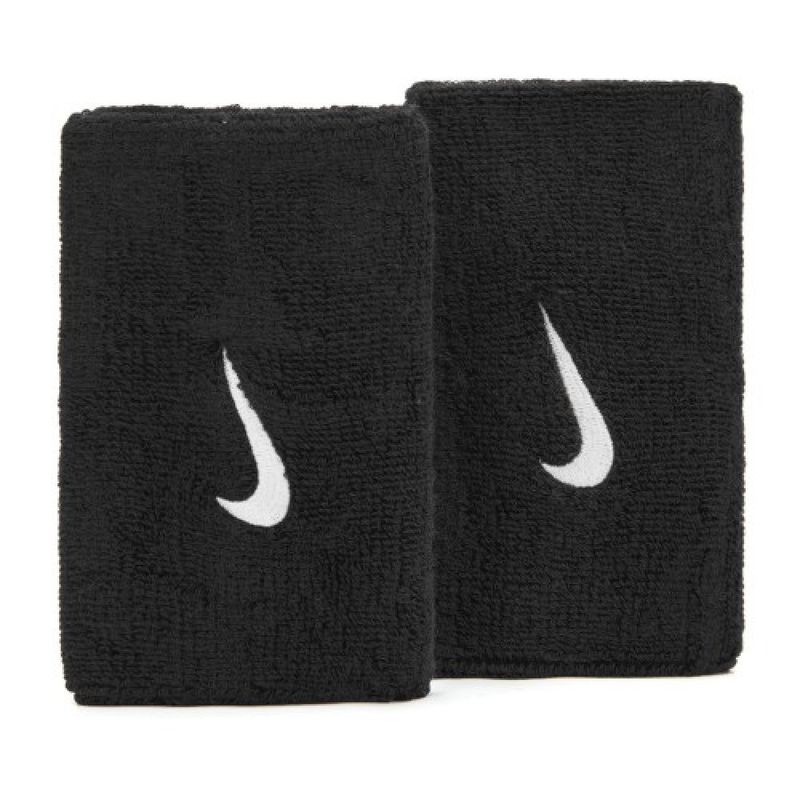 Munhequeira-Nike-Swoosh-Wristbands-Doublewide-Unissex---Preta