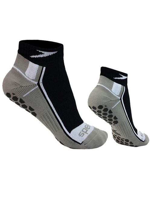 Meia Speedo Antiderrapante Unissex - Preta
