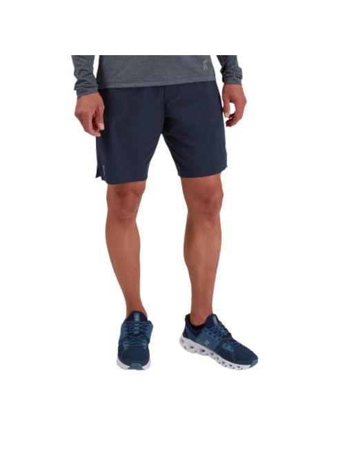 Shorts On Running Hybrid Masculino - Azul Marinho