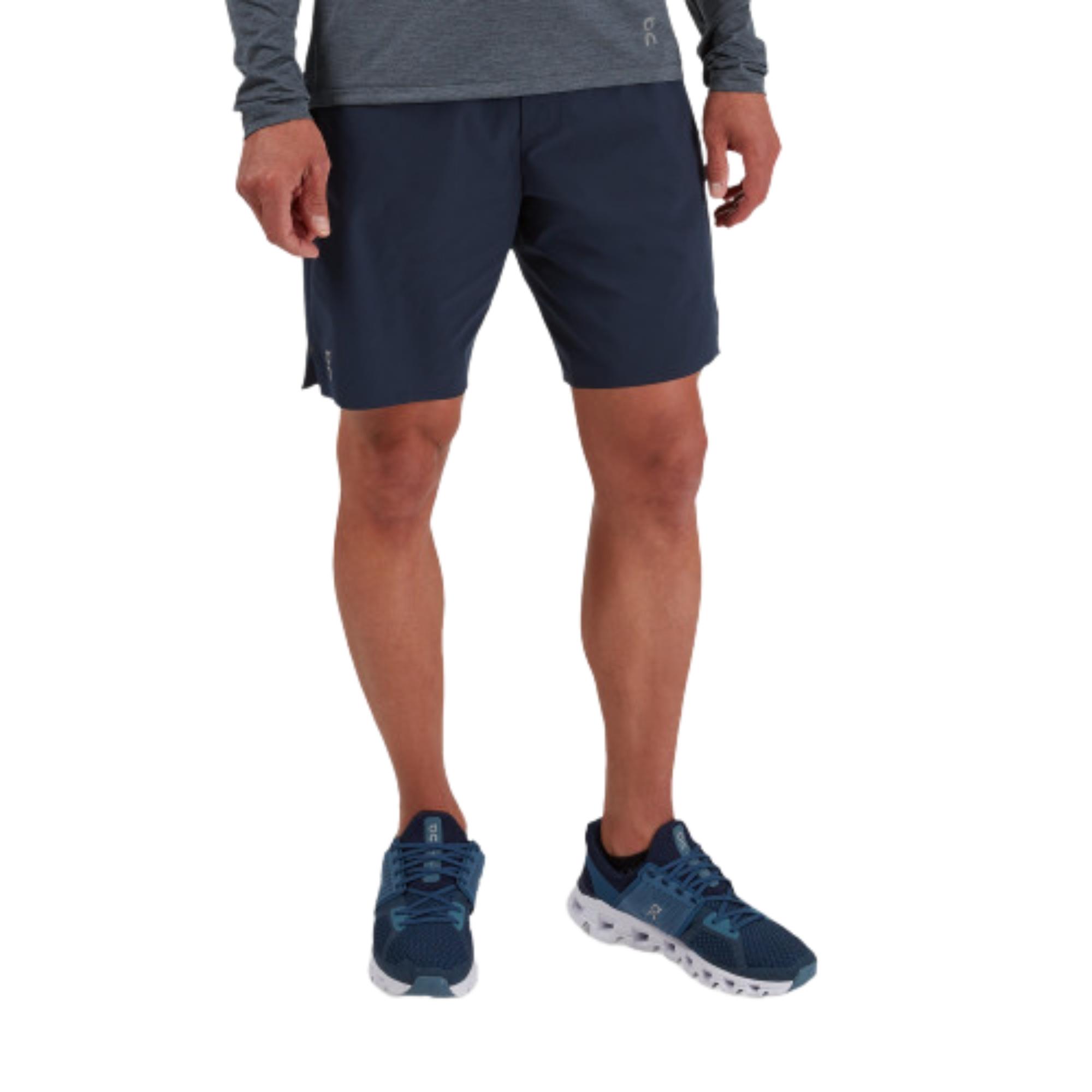 Shorts On Running Hybrid Masculino - Azul Marinho