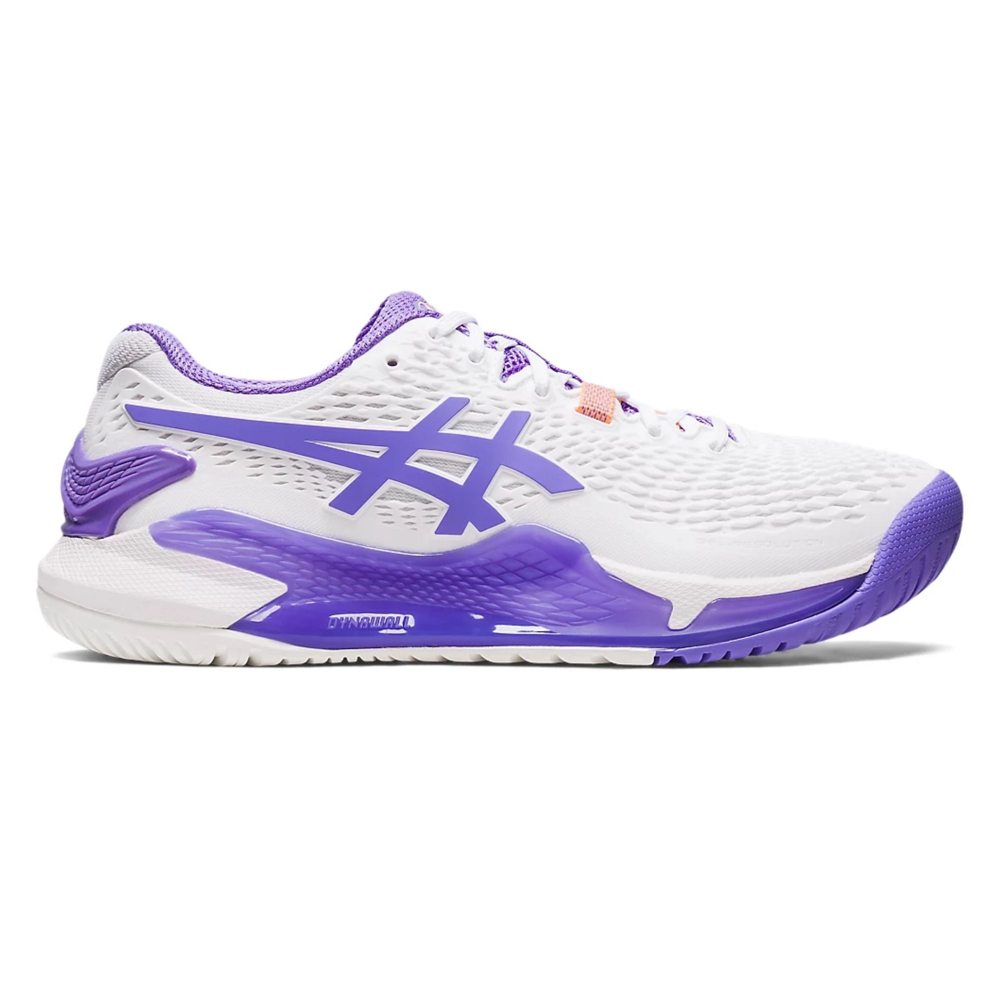 Tênis Asics Gel Resolution 9 Feminino - Branco/Lilás