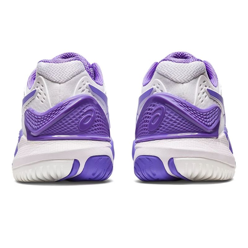 Tênis Asics Gel Resolution 9 Feminino - Branco/Lilás