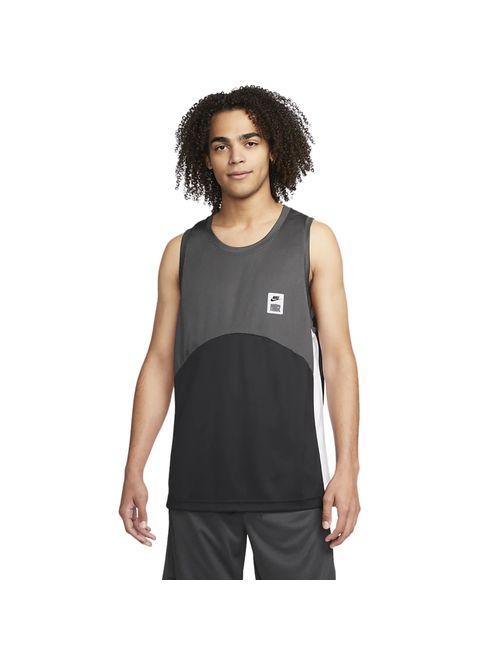 Regata Nike Dri-Fit Starting 5 Masculina - Grafite/Preta