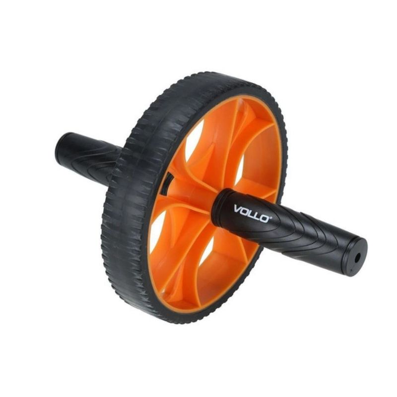RODA-DE-EXERCICIO-VOLLO---UNISSEX---PRETO-LARANJA