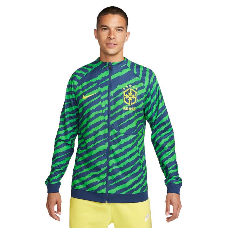 Jaqueta Seleção Brasil Nike Track Masculina - Azul Royal