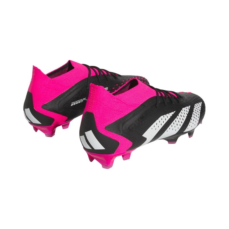 Chuteira Campo Adidas Predator Accuracy.1 Masculina - Rosa/Preta