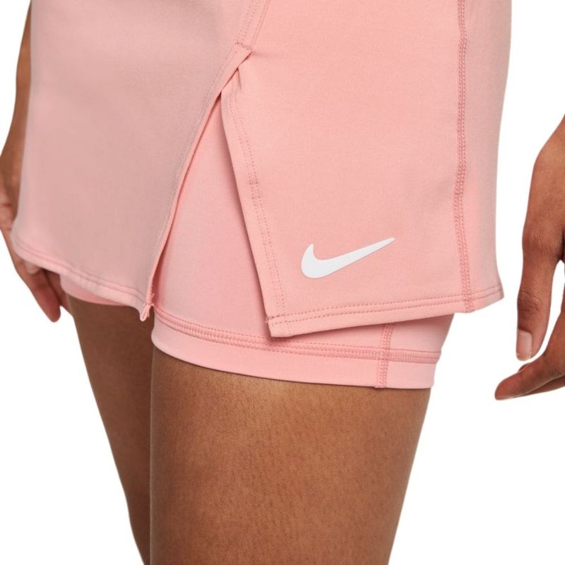 Saia Shorts Nike Court Dri-Fit Victory Feminina - Coral - Bayard Esportes