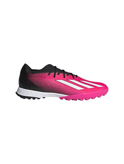 Chuteira Society Adidas X Speedportal.1 Masculina - Pink/Preta