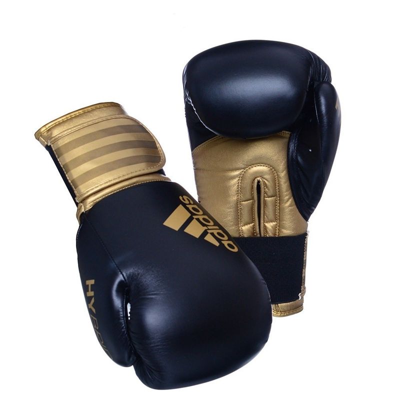 LUVA-DE-BOXE-ADIDAS-HYBRID-100-UNISSEX---PRETA-DOURADA