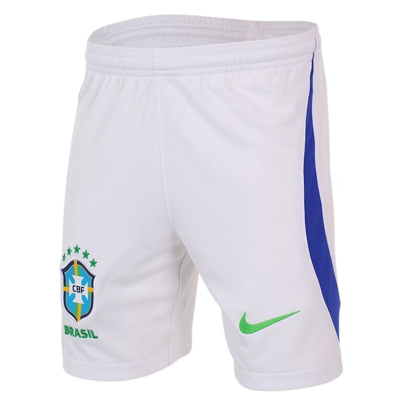 Calção Brasil II 2022/23 Nike Torcedor Pro Infantil - Branco