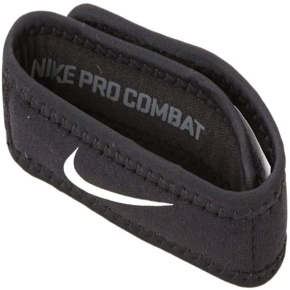 Joelheira Patelar Nike Pro Patella Band 2.0 Unissex - Preto/Branco