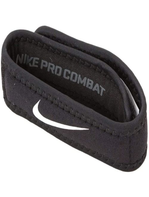 Joelheira Patelar Nike Pro Patella Band 2.0 Unissex - Preto/Branco