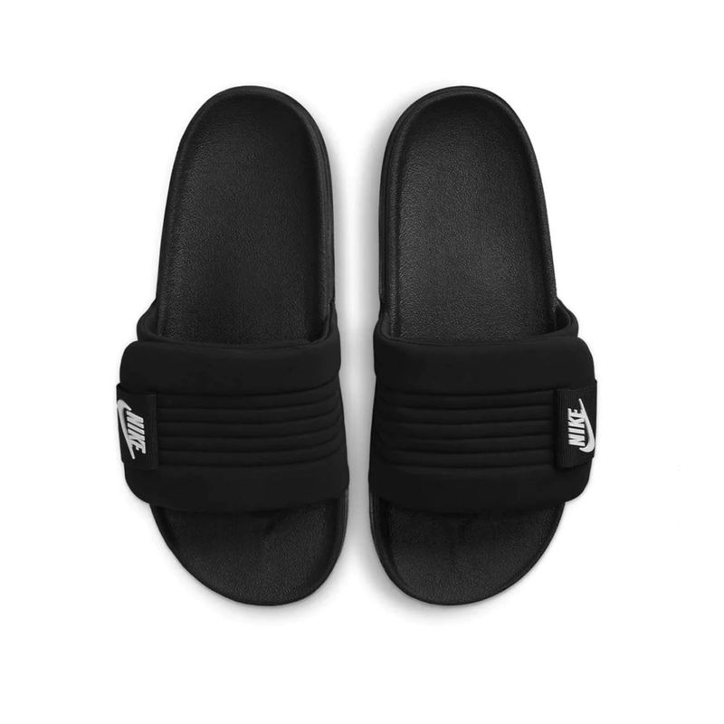Chinelo Slide Nike Offcourt Adjust Masculino - Preto/Branco